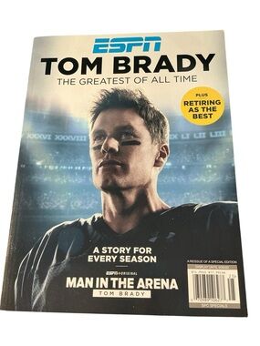ESPN Tom Brady Retirement 2022 ESPN Magazine: The Greatest of All Time